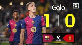 La Liga: Barcelona vs Mallorca, Golo 1-0 Dani Olmo (2024-2025)