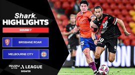 A-League: Brisbane Roar 1 - 4 Melbourne City (2024-2025)