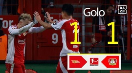 Bundesliga: Union Berlin vs Leverkusen, Golo 1-1 Jeong (2024-2025)