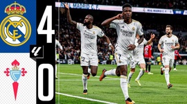 La Liga: Real Madrid 4 - 0 Celta de Vigo (2023-2024)