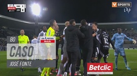 Liga Portugal Betclic: V. Guimarães vs Casa Pia, Caso José Fonte, 80' (2024-2025)