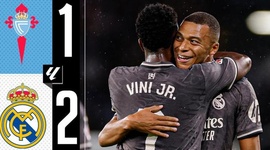 La Liga: Celta de Vigo 1 - 2 Real Madrid (2024-2025)