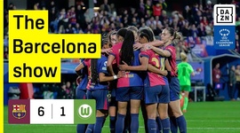 Liga Campeões Feminina: Barcelona 6 - 1 VfL Wolfsburg (2024-2025)