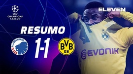 Liga Campeões: Kobenhavn 1 - 1 Dortmund (2022-2023)