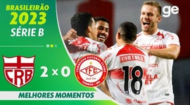 Série B: CRB 2 - 0 Tombense (2023)