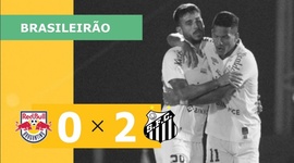 Brasileirão: RB Bragantino 0 - 2 Santos (2022)