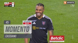 Liga Portugal Betclic: Sp. Braga vs Casa Pia, Jogada Cassiano, 45' (2024-2025)