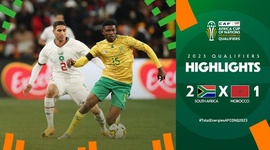 Qualificação CAN: África do Sul 2 - 1 Marrocos (2023)