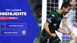 A-League: Western United FC 2 - 3 Adelaide United (2023-2024)