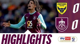 Championship: Oxford United 0 - 0 Burnley (2024-2025)