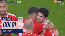 Allianz Cup: Benfica vs AVS SAD, Golo 4-1 Anthony (p.b.) (2023-2024)