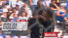 Liga Portugal Betclic: FC Porto vs Farense, Golo 1-1 Tomané (2024-2025)