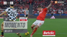 Liga Portugal Betclic: Benfica vs Boavista, Jogada Belotti, 18' (2024-2025)