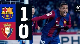 La Liga: Barcelona 1 - 0 Osasuna (2023-2024)