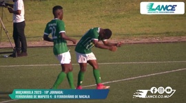 Moçambola: Ferroviário Maputo 4 - 0 Ferroviário Nacala (2023)