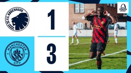 UEFA Youth League: Kobenhavn 1 - 3 Man City (2022-2023)
