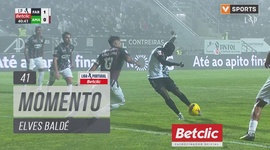 Liga Portugal Betclic: Farense vs CF Estrela Amadora, Jogada Elves Baldé, 41' (2024-2025)