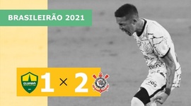 Brasileirão: Cuiabá 1 - 2 Corinthians (2021)