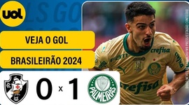 Brasileirão: Vasco 0 - 1 Palmeiras (2024)