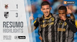 Liga Portugal Bwin: Santa Clara 1 - 3 V. Guimarães (2022-2023)