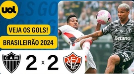Brasileirão: Atlético-MG 2 - 2 Vitória (2024)