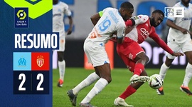 Ligue 1: Marseille 2 - 2 Monaco (2023-2024)