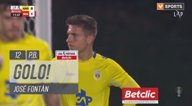Liga Portugal Betclic: Arouca vs Benfica, Golo 0-1 José Fontán (p.b.) (2024-2025)