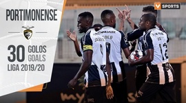 Portimonense: Os 30 golos na Liga 19/20