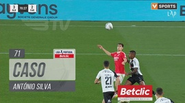 Liga Portugal Betclic: Benfica vs Farense, Caso António Silva, 71' (2024-2025)