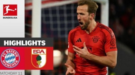 Bundesliga: Bayern München 3 - 0 FC Augsburg (2024-2025)