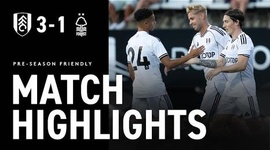 Amigáveis de Clubes: Fulham 3 - 1 Nottingham Forest (2025-2026)