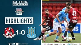 Premiership: Crusaders FC 1 - 0 Ballymena Utd (2024-2025)