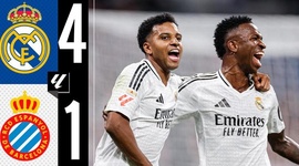 La Liga: Real Madrid 4 - 1 Espanyol (2024-2025)