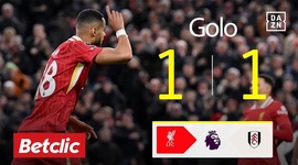 Premier League: Liverpool vs Fulham, Golo 1-1 Gakpo (2024-2025)