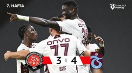 Super Ligi: Fatih Karagümrük 3 - 4 Trabzonspor (2025-2026)