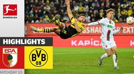 Bundesliga: FC Augsburg 1 - 1 Dortmund (2023-2024)