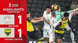 FA Cup: Milton Keynes Dons 3 - 4 g.p Oxford United (2025-2026)