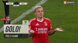 Taça de Portugal Generali Tranquilidade: Tirsense vs Benfica, Golo 0-3 Prestianni (2024-2025)