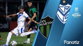 Liga Profesional: San Martín 1 - 2 Vélez Sarsfield (2025)
