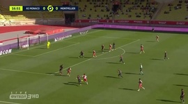 Ligue 1: Monaco 1 - 1 Montpellier (2020-2021)