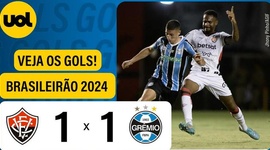 Brasileirão: Vitória 1 - 1 Grêmio (2024)