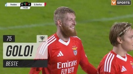 Taça de Portugal Generali Tranquilidade: Pevidém vs Benfica, Golo 0-2 Beste (2024-2025)