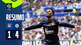Ligue 1: Lyon 1 - 4 Montpellier (2023-2024)