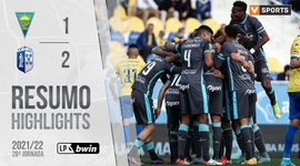 Liga Portugal Bwin: Estoril 1 - 2 Vizela (2021-2022)