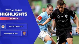 A-League: Melbourne City 8 - 1 Brisbane Roar (2023-2024)