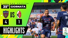 Serie B: Cosenza 4 - 1 Bari (2023-2024)