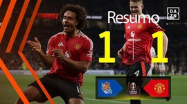 Liga Europa: Real Sociedad 1 - 1 Man Utd (2024-2025)