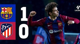 La Liga: Barcelona 1 - 0 Atlético Madrid (2023-2024)