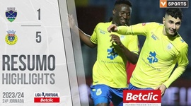 Liga Portugal Betclic: Desp. Chaves 1 - 5 Arouca (2023-2024)