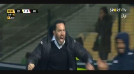 Liga Portugal Bwin: Estoril (2-0) Arouca, Golo Cassiano, 94m (2022-2023)
